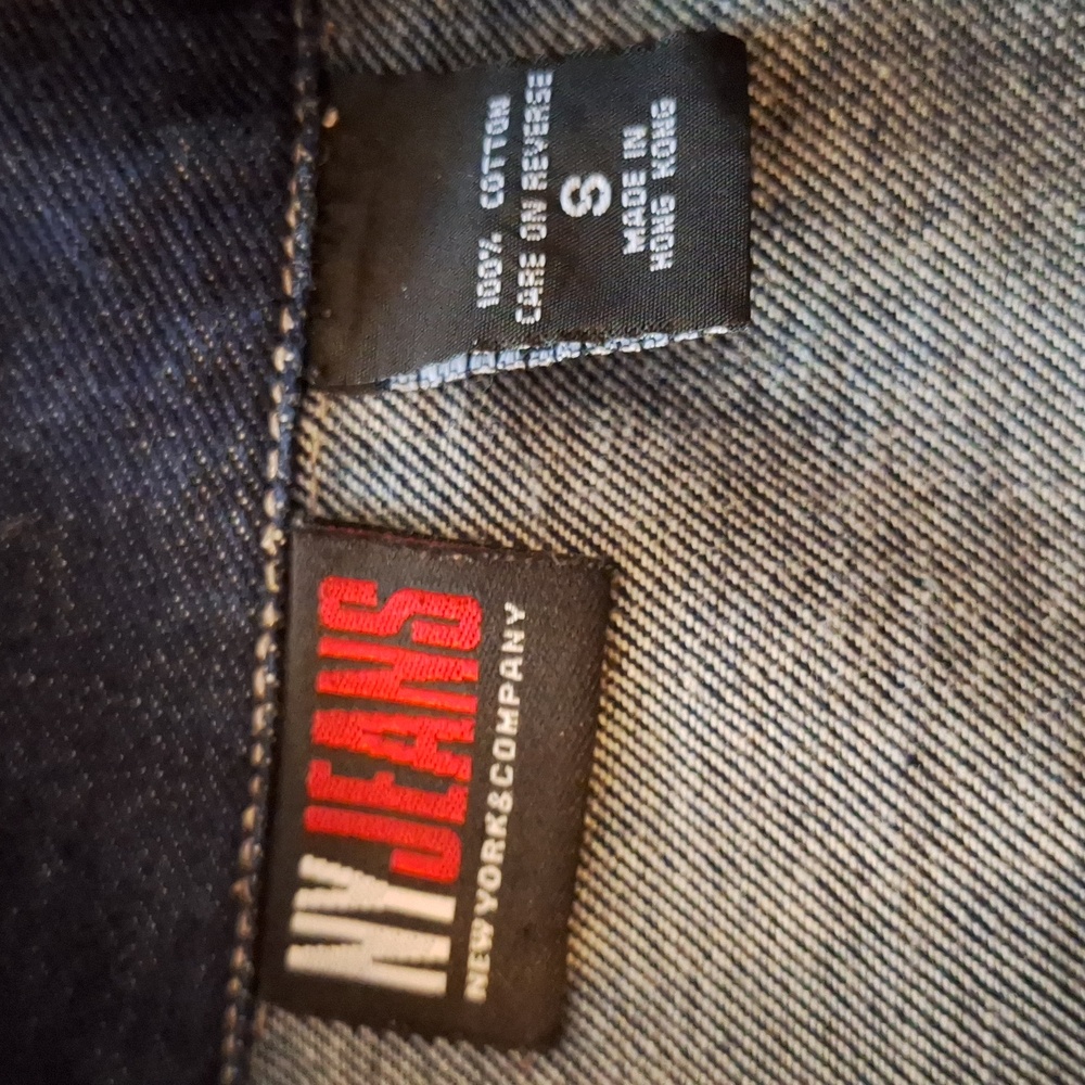 🔥🔥CLEARANCE🔥🔥 New York & Company Dak Denim Jacket NWOT Size Small - Picture 8 of 10